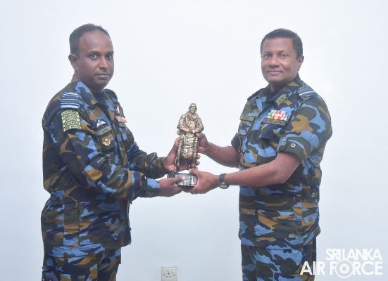 PASSING
OUT PARADE OF PARATROOPERS AND SPECIAL AIRBORNE FORCE AT SLAF AMPARA
