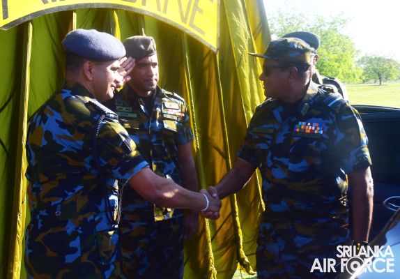PASSING
OUT PARADE OF PARATROOPERS AND SPECIAL AIRBORNE FORCE AT SLAF AMPARA