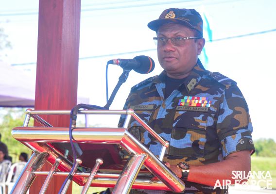 PASSING
OUT PARADE OF PARATROOPERS AND SPECIAL AIRBORNE FORCE AT SLAF AMPARA