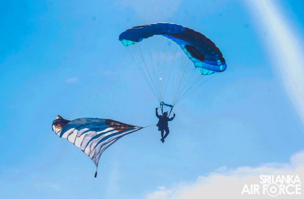 PASSING
OUT PARADE OF PARATROOPERS AND SPECIAL AIRBORNE FORCE AT SLAF AMPARA
