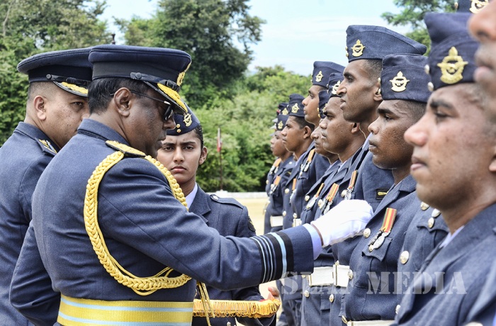 34th and 35th Basic Airborne Courses Passing Out Parade at SLAF Ampara