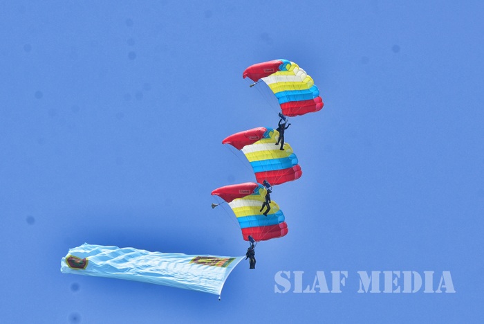 34th and 35th Basic Airborne Courses Passing Out Parade at SLAF Ampara