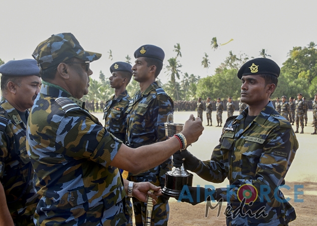 Paratroopers and Special Air Borne Force Personnel Pass Out at SLAF Base Katunayake