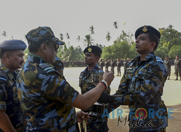 Paratroopers and Special Air Borne Force Personnel Pass Out at SLAF Base Katunayake