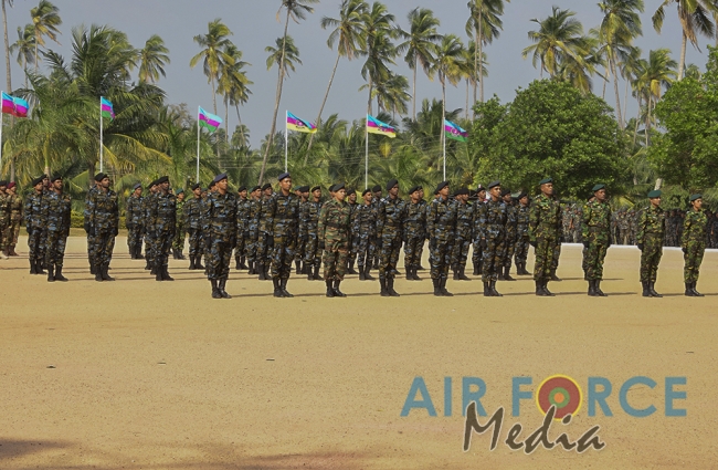 Paratroopers and Special Air Borne Force Personnel Pass Out at SLAF Base Katunayake