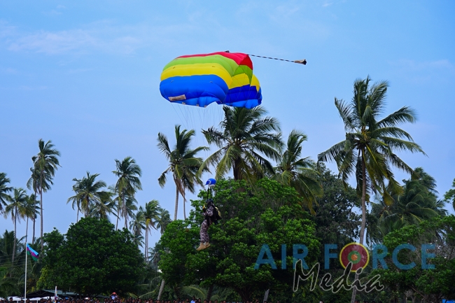 Paratroopers and Special Air Borne Force Personnel Pass Out at SLAF Base Katunayake