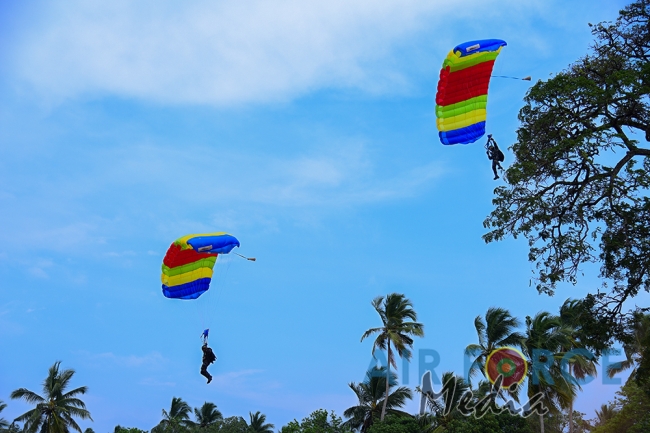 Paratroopers and Special Air Borne Force Personnel Pass Out at SLAF Base Katunayake