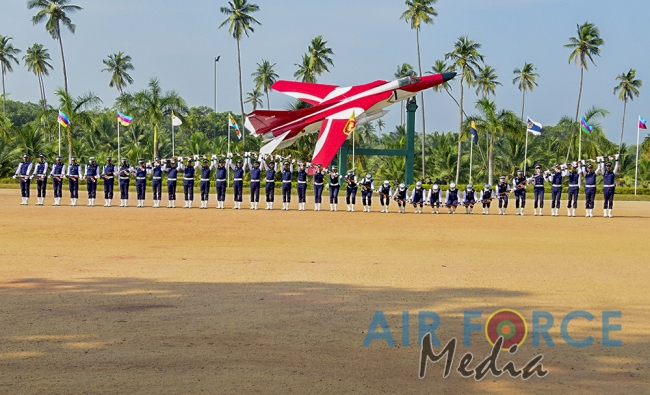 Paratroopers and Special Air Borne Force Personnel Pass Out at SLAF Base Katunayake