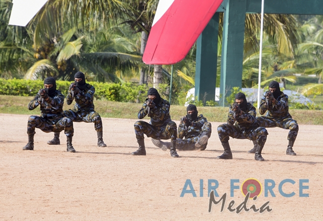 Paratroopers and Special Air Borne Force Personnel Pass Out at SLAF Base Katunayake