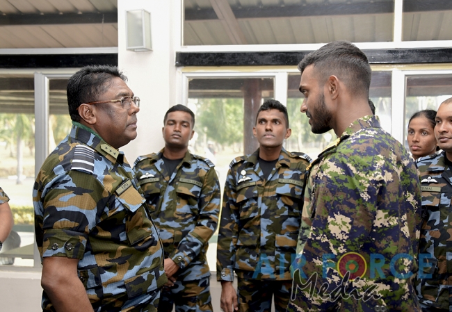 Paratroopers and Special Air Borne Force Personnel Pass Out at SLAF Base Katunayake