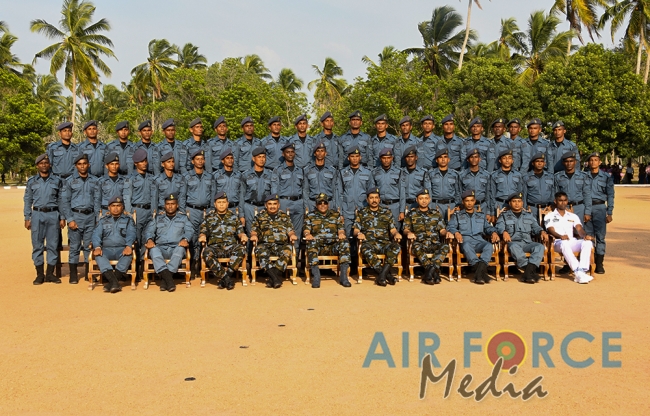 Paratroopers and Special Air Borne Force Personnel Pass Out at SLAF Base Katunayake
