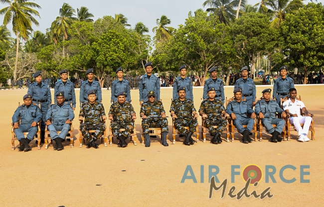 Paratroopers and Special Air Borne Force Personnel Pass Out at SLAF Base Katunayake