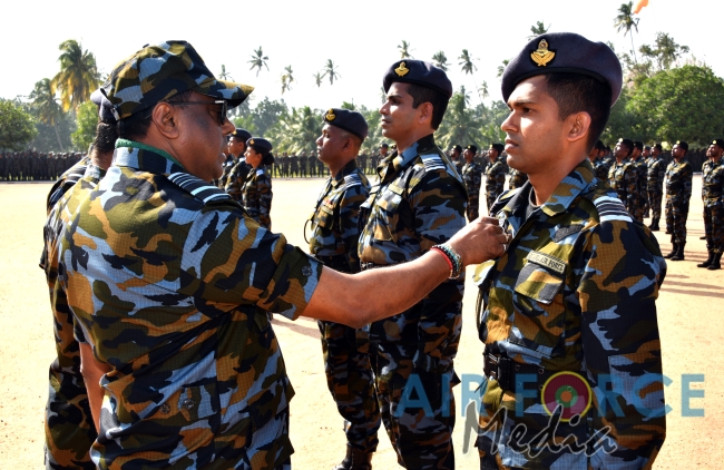 Paratroopers and Special Air Borne Force Personnel Pass Out at SLAF Base Katunayake