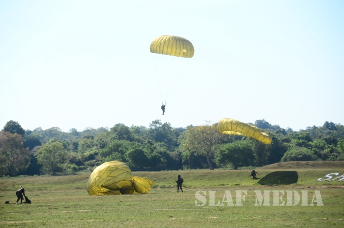 30th and 31st Basic Airborne Courses Passing Out Parade at SLAF Ampara