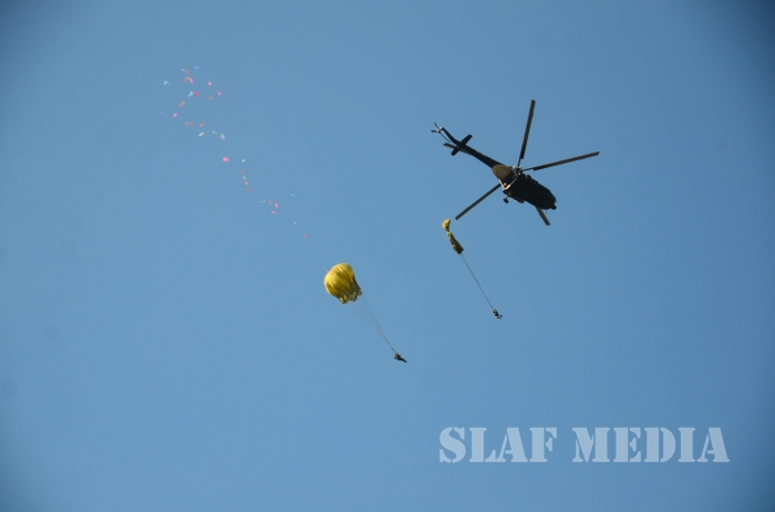 30th and 31st Basic Airborne Courses Passing Out Parade at SLAF Ampara