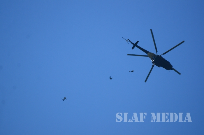 30th and 31st Basic Airborne Courses Passing Out Parade at SLAF Ampara