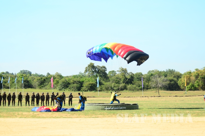 30th and 31st Basic Airborne Courses Passing Out Parade at SLAF Ampara
