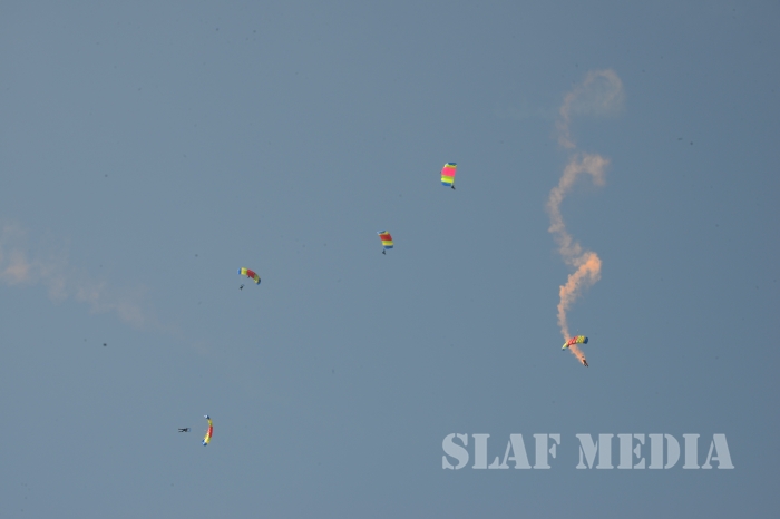 30th and 31st Basic Airborne Courses Passing Out Parade at SLAF Ampara