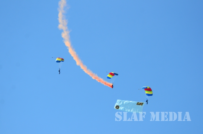 30th and 31st Basic Airborne Courses Passing Out Parade at SLAF Ampara