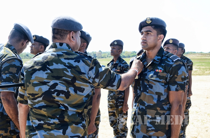 30th and 31st Basic Airborne Courses Passing Out Parade at SLAF Ampara