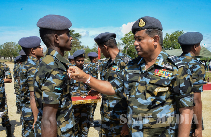 30th and 31st Basic Airborne Courses Passing Out Parade at SLAF Ampara