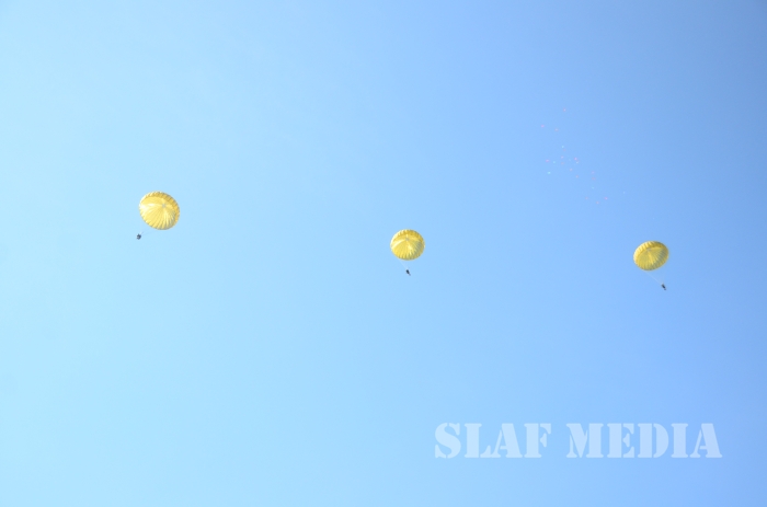 30th and 31st Basic Airborne Courses Passing Out Parade at SLAF Ampara