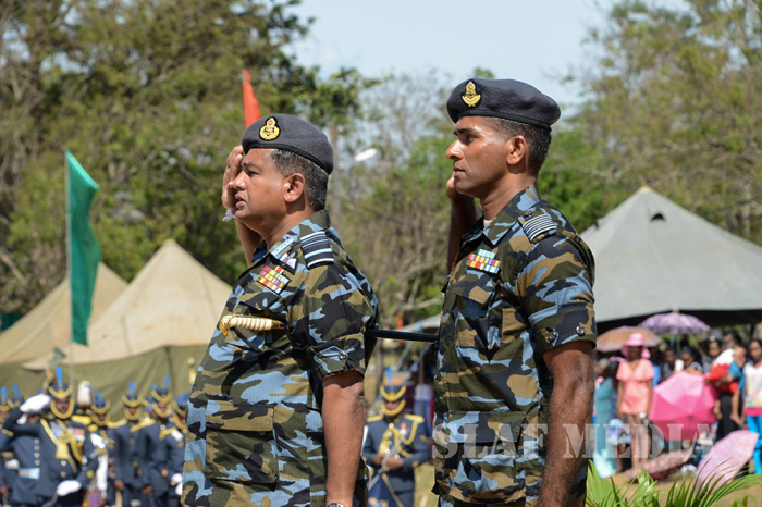 30th and 31st Basic Airborne Courses Passing Out Parade at SLAF Ampara