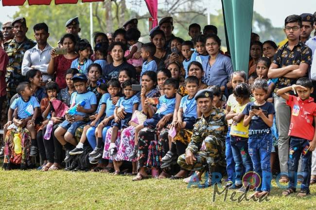 No 41 Basic and No 10 Free Fall Parachute Courses, No 3 Jump Master Course and No 6 SABF Course Pass Out at Ampara
