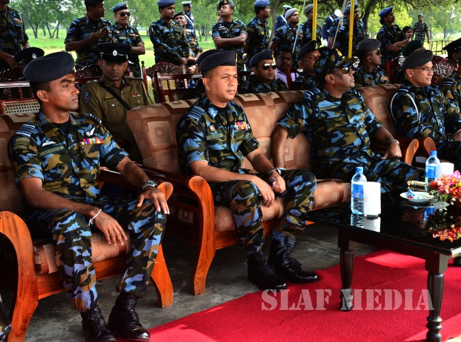 32th and 33st Basic Airborne Courses Passing Out Parade at SLAF Ampara