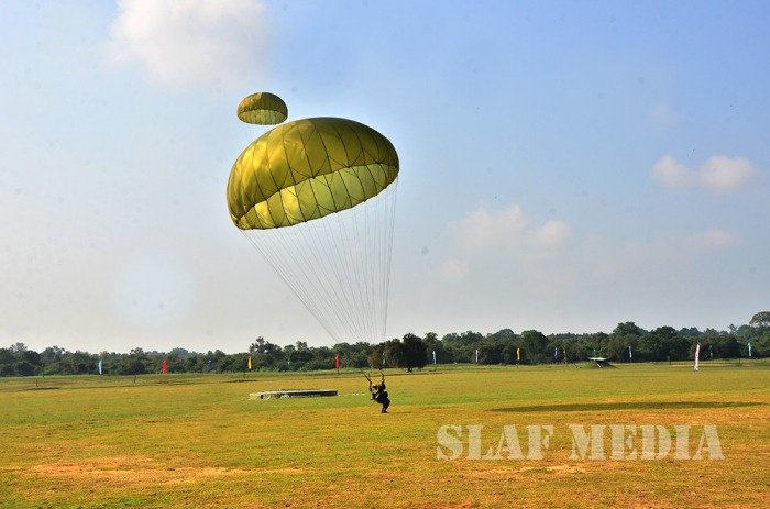 32th and 33st Basic Airborne Courses Passing Out Parade at SLAF Ampara
