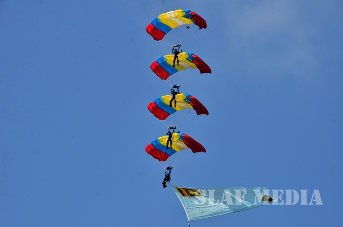 32th and 33st Basic Airborne Courses Passing Out Parade at SLAF Ampara