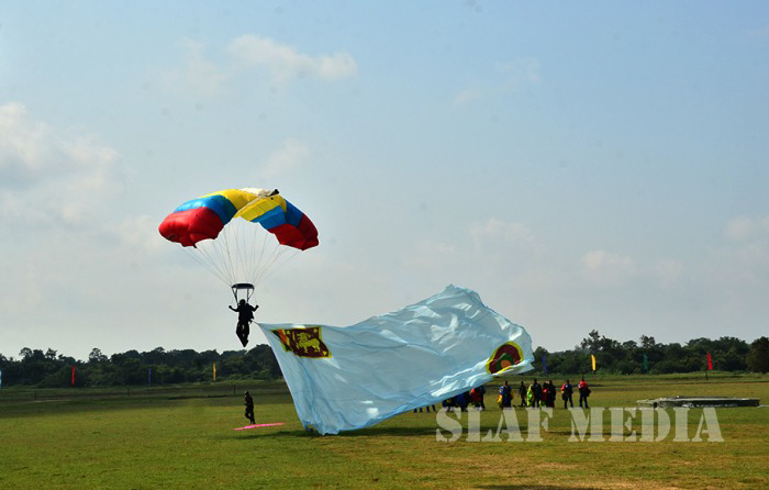 32th and 33st Basic Airborne Courses Passing Out Parade at SLAF Ampara