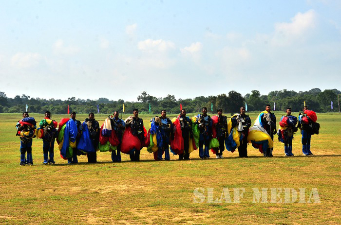 32th and 33st Basic Airborne Courses Passing Out Parade at SLAF Ampara