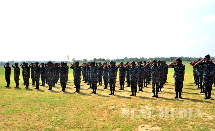 32th and 33st Basic Airborne Courses Passing Out Parade at SLAF Ampara