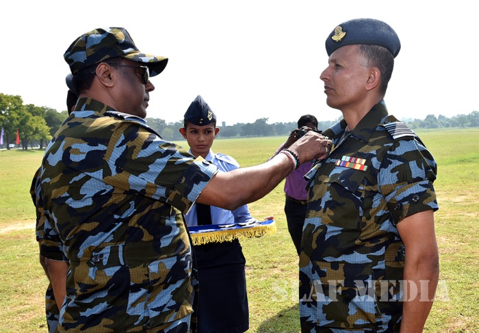 32th and 33st Basic Airborne Courses Passing Out Parade at SLAF Ampara