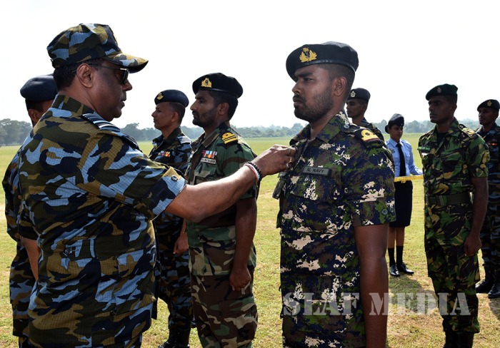 32th and 33st Basic Airborne Courses Passing Out Parade at SLAF Ampara