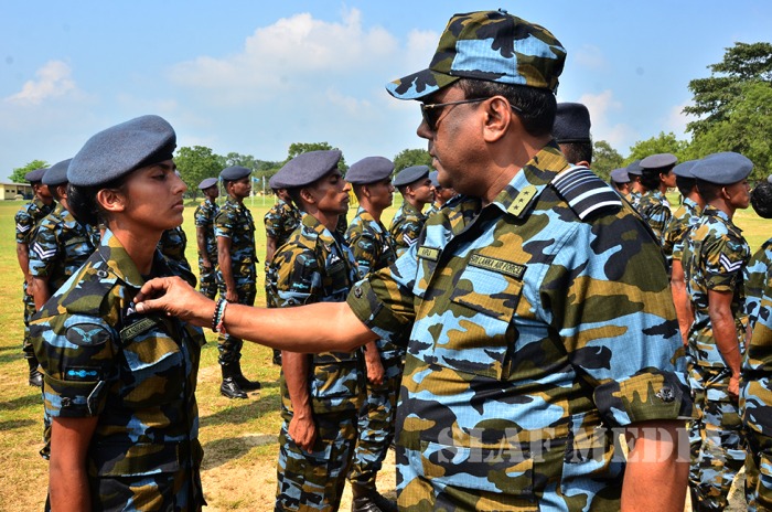 32th and 33st Basic Airborne Courses Passing Out Parade at SLAF Ampara