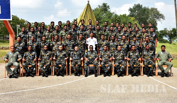 32th and 33st Basic Airborne Courses Passing Out Parade at SLAF Ampara
