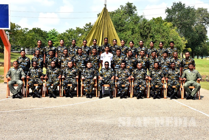 32th and 33st Basic Airborne Courses Passing Out Parade at SLAF Ampara