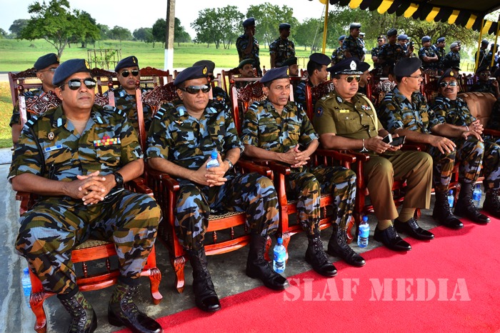 32th and 33st Basic Airborne Courses Passing Out Parade at SLAF Ampara
