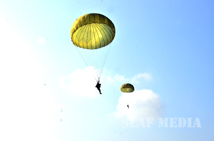32th and 33st Basic Airborne Courses Passing Out Parade at SLAF Ampara
