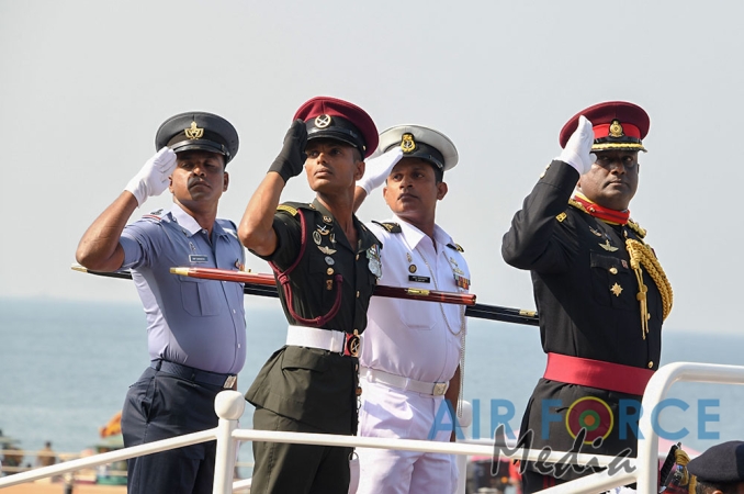 SLAF prepares for the 71st National Day Celebrations
