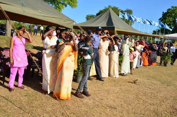 Paratroopers in action at SLAF Ampara