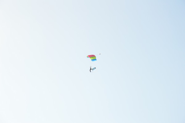 Paratroopers in action at SLAF Ampara