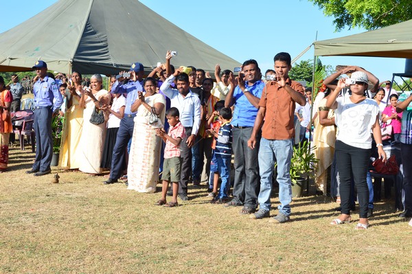 Paratroopers in action at SLAF Ampara