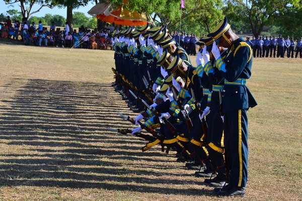 Paratroopers in action at SLAF Ampara