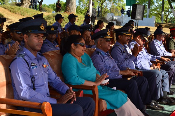 Paratroopers in action at SLAF Ampara