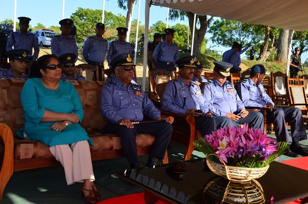 Paratroopers in action at SLAF Ampara