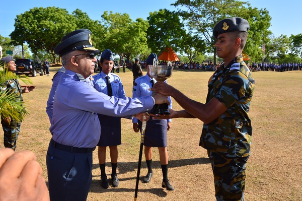 Paratroopers in action at SLAF Ampara