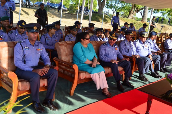 Paratroopers in action at SLAF Ampara